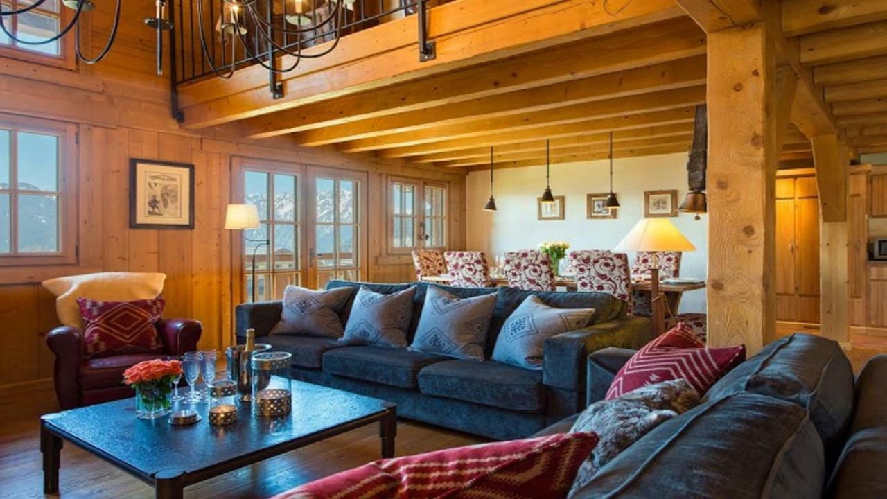 Вилла Chalet Dunmore Вербье Экстерьер фото